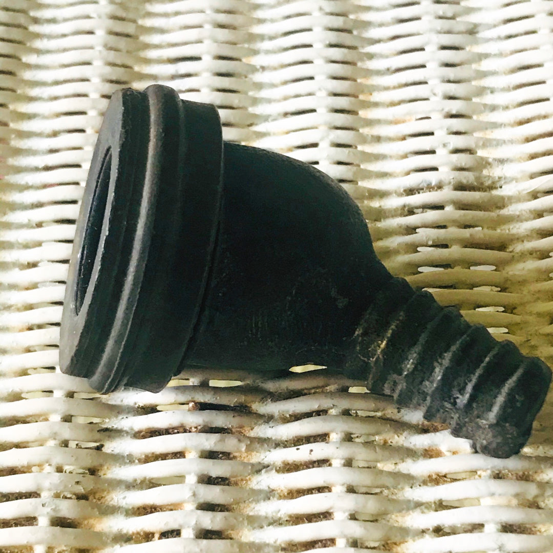 Old brass tap to hosepipe connector