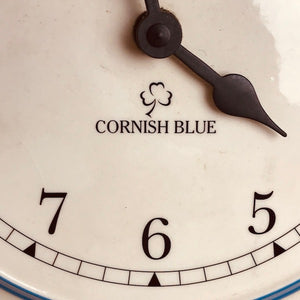 Image of Cornishware 22.5cm clock Mark
