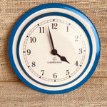 Image of Cornishware 22.5cm clock