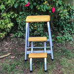 Vintage Retro folding step stool