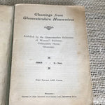 Image of Gleanings from Gloucestershire Housewives Cookery Book Inside Cover