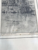 Sketch of The Star Mills Newport by F Brooks