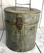 Antique lidded cannister