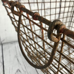 Large vintage wire basket