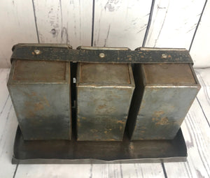 Industrial bread tin (set of three) 1950's