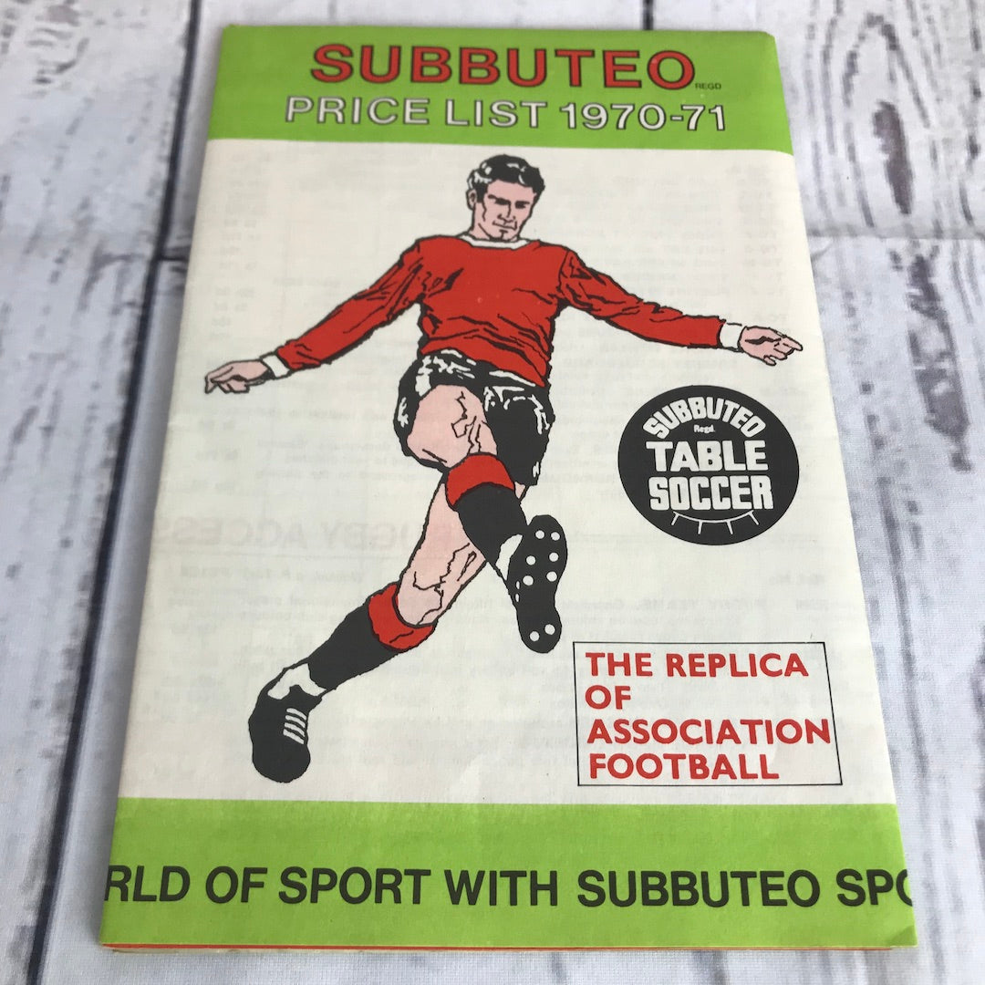 Subbuteo Table Rugby Game 1970s - International Edition – Moody Mabel