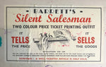Vintage Barrett’s Silent Salesman