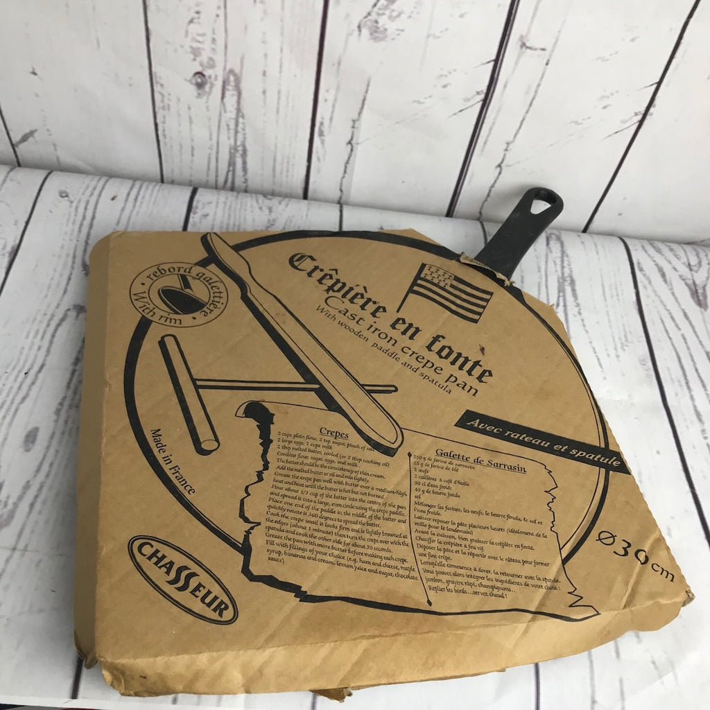 Chasseur 30cm cast iron crepe pan