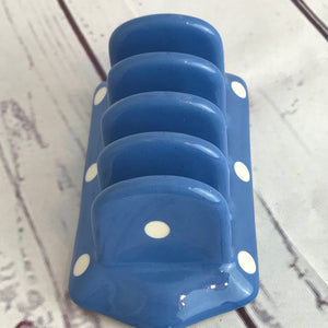 T.G.Green Blue Domino toast rack