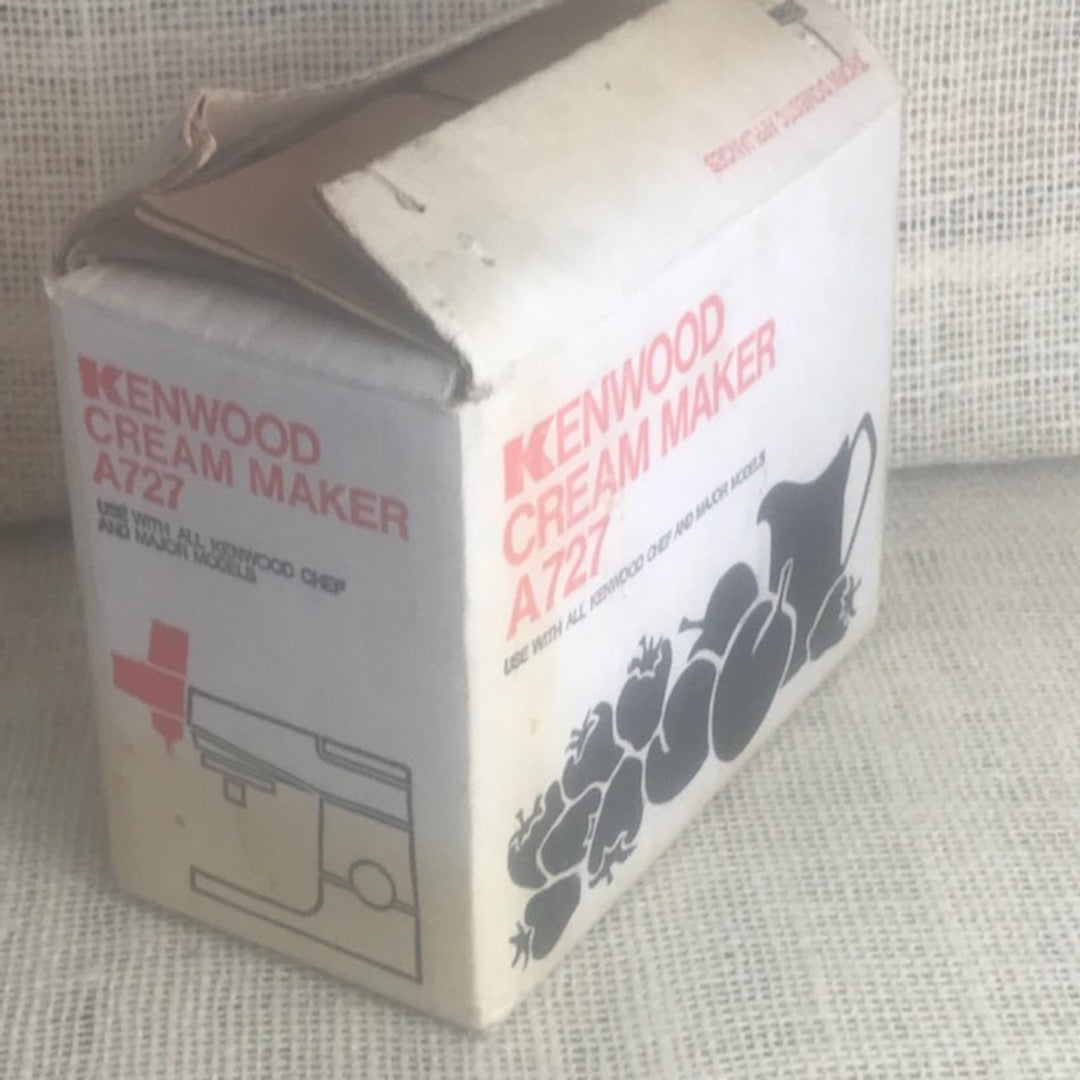 Kenwood Chef cream maker in original box