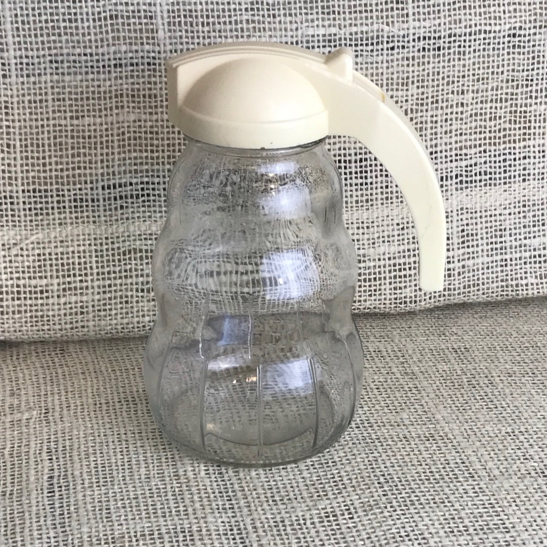 1950's kitsch pouring jug in cream (large)