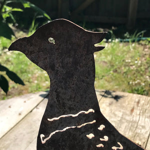 Metal Pheasant ornament