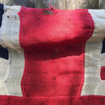 Large vintage linen Union Jack