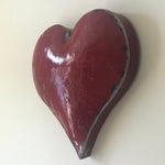 Battered metal heart