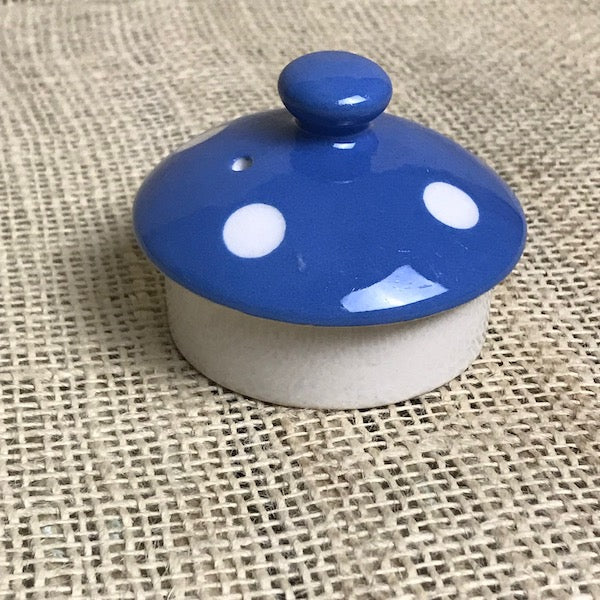 Image of TG Green Blue Domino Teapot lid 2