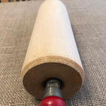 Image of Large Vintage Rolling pin end of barrel