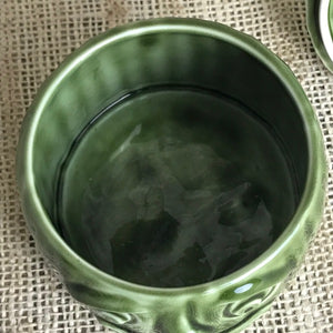 Image of Inside of a SylvaC cucumber face pot