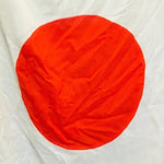 Large vintage linen Japanese Flag