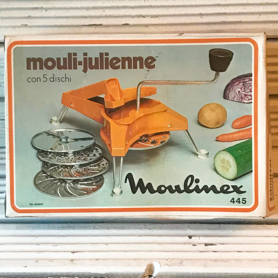 Mouli-Julienne hand grater slicer shredder