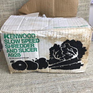Image of Kenwood A928 Slow Speed Shredder and Slicer Box