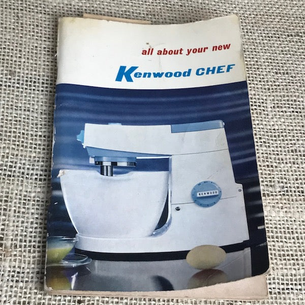 Image of Kenwood Chef A701A Instruction and Recipe booklet Edn 3