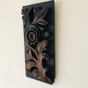 Lime wood crafted carving