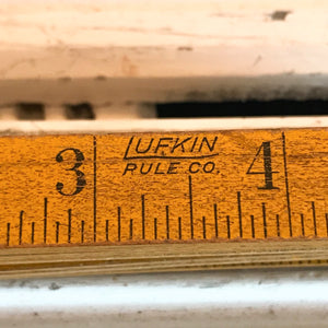 Lufkin ruler No 8526 vintage folding wooden ruler 72 inch – Moody