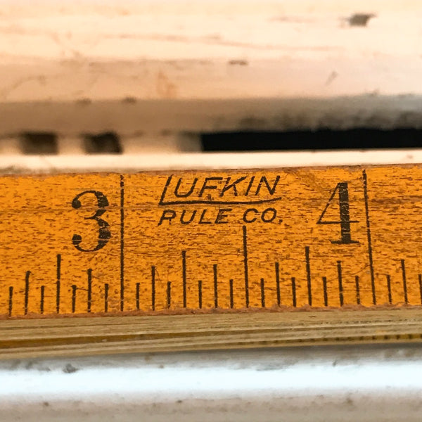 Lufkin ruler No 8526 vintage folding wooden ruler 72 inch – Moody