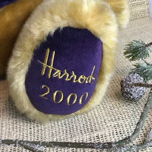 Harrods 2000 Millenium Christmas Teddy Bear