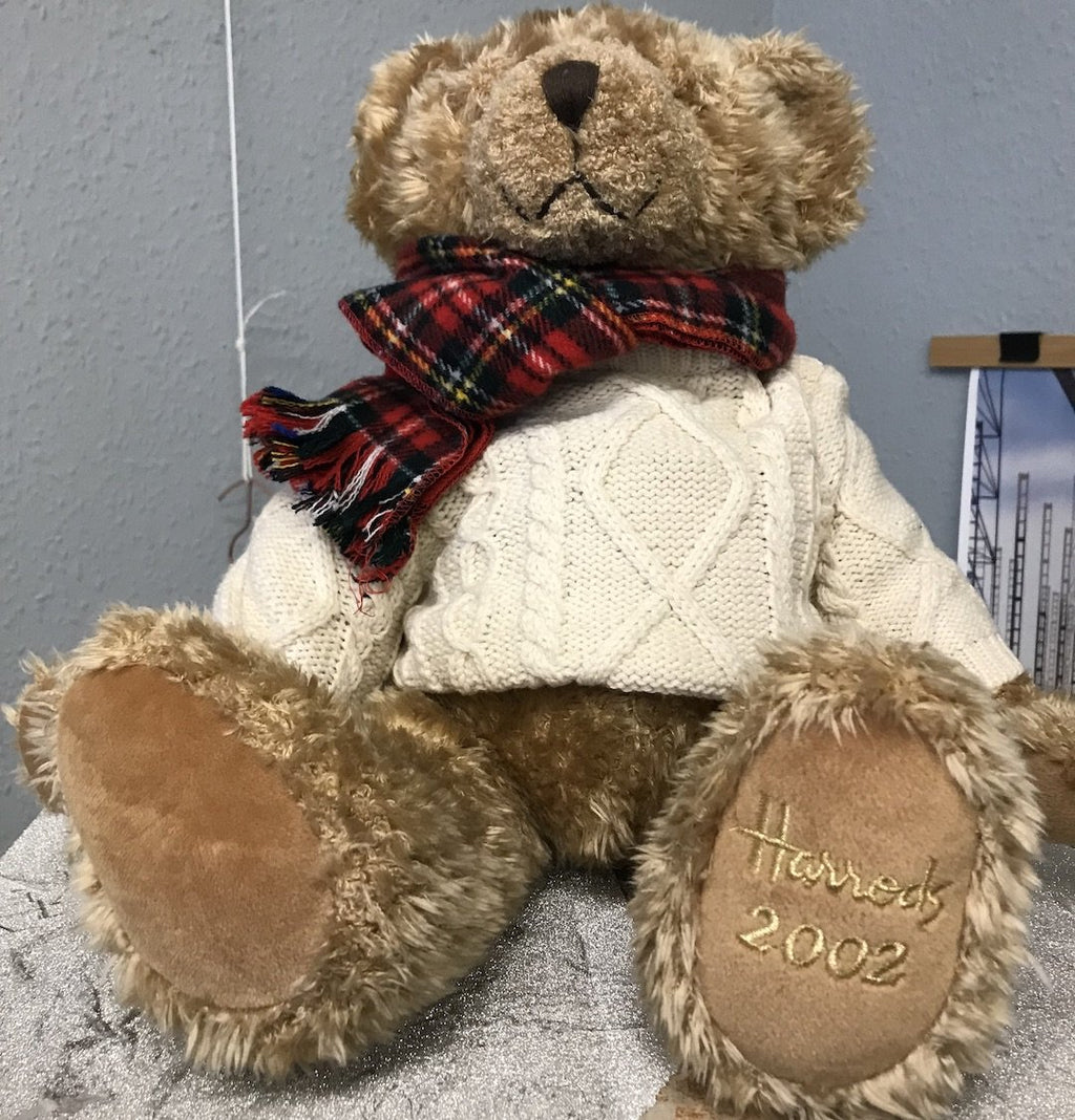 Harrods 2002 Christmas Teddy Bear