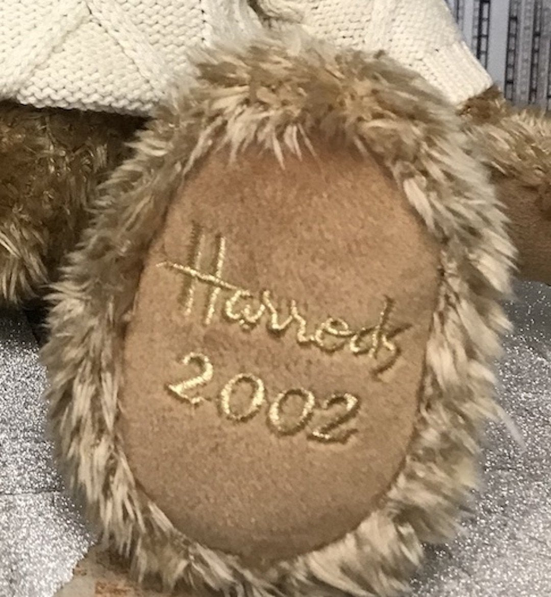 Harrods 2002 Christmas Teddy Bear