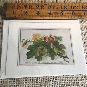 Image of May Christmas bring you many joys vintage Christmas card