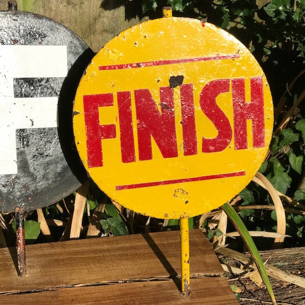 Retro Sign Racing Vintage Motor Racing Hand Signs For Sale UK – Moody Mabel