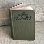 Mrs Beeton's All About Cookery book