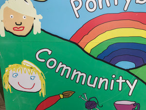 Pontyberry Community Centre sign