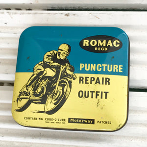 ROMAC Puncture Repair Outfit with C-Cure Motorway patches