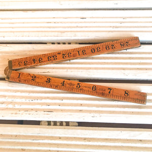 Vintage Rabone no.1167 Boxwood 36 inch folding ruler