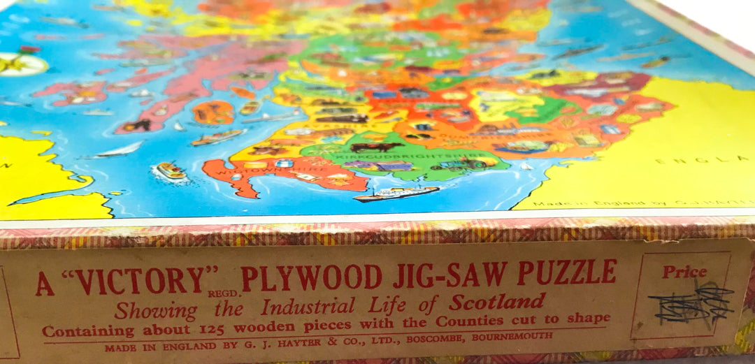 Victory Plywood Jigsaw - The Industrial Life of Scotland