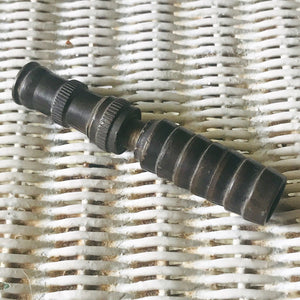 Small old brass hosepipe nozzle