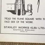 Image of Stanley Wall Chart Planes S14