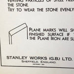 Image of Stanley Works Wall Chart S11