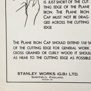 Image of Stanley Works Wall Chart  S12