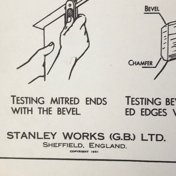 Image of Stanley Works Wall Chart S30