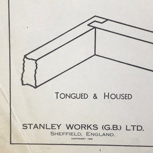Image of Stanley Works Wall Chart S5