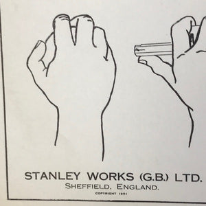 Image of Stanley Works Wall Chart S8