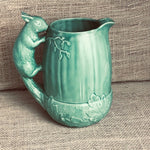 Image of SylvaC Green squirrel jug right facing