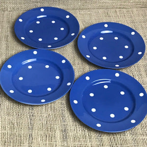 Image of TG Green Blue Domino 4 side plates