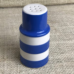 Image of TG Green Cornishware Chimney style pepper pot back view