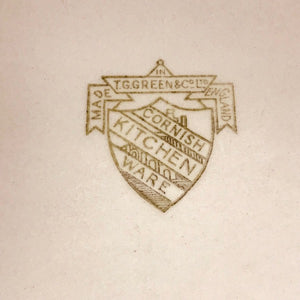 Image of TG Green Cornishware oval platter 35cm stamp