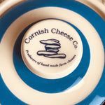 Image of TG Green blue cornishware 200g cheese pot top view